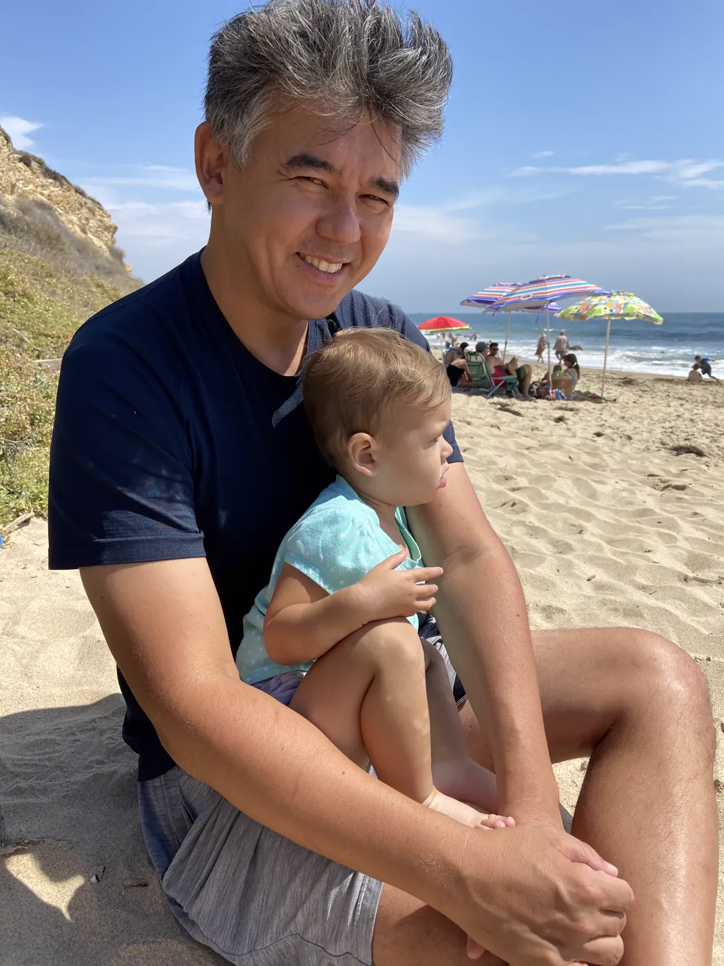 Andrew and Zoe at Newport Beach